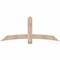 Ekena Millwork Bellingham Smooth Timber Gable Bracket, Douglas Fir, 72"W x 30"H x 1 1/2"D x 5 1/2"F, 10/12 Pitch GBW072X30X0206BEL00SDF - alternate 1